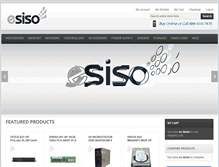 Tablet Screenshot of esiso.com